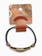 Браслет унисекс «Атлант» скорпион, цвет чёрный с чернёным золотом, 22 см - Фото 8