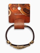 Браслет унисекс «Атлант» скорпион, цвет коричневый с чернёным золотом, 22 см - Фото 8