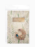 Брошь «Подкова самоцветная», цветная в золоте 2521848