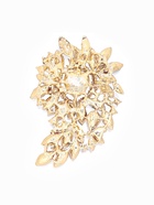 Брошь «Императрица» сердце цветущее, цвет красный в золоте - Фото 3