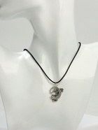 Кулон на шнурке «Ящерица», цвет чернёное серебро на чёрном шнурке, 40 см - Фото 7