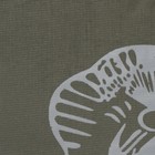 Сумка поясная, отдел на молнии, 2 наружных кармана, с карабином, цвет хаки - Фото 3
