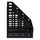 Лоток для бумаг «Стамм», А4, сборный, вертикальный, 2 отделения, чёрный 2865869 - фото 7480814