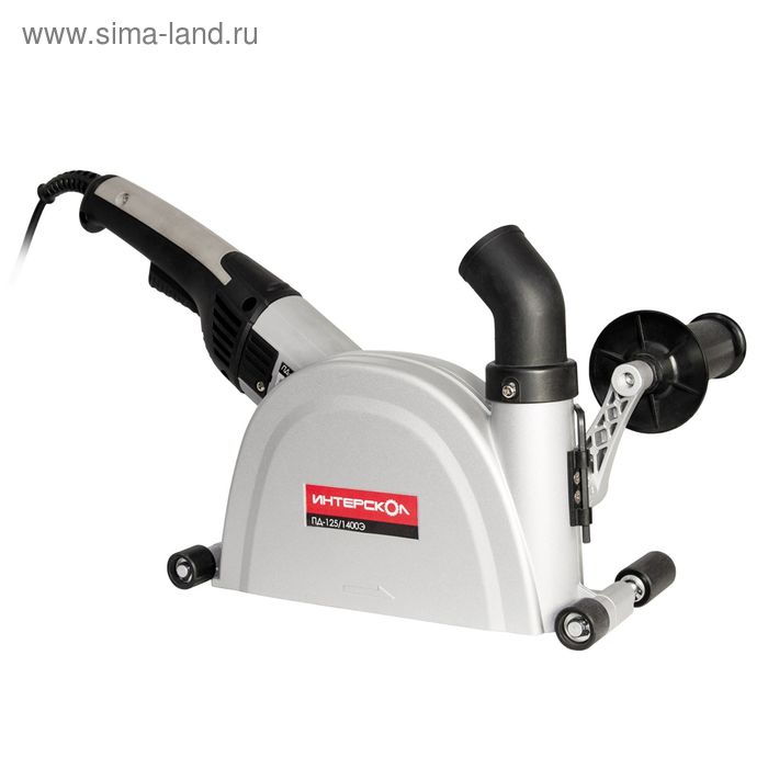 Бороздодел Интерскол ПД-125/1400Э (372.1.0.00), 1400 Вт, 9500 об/мин. Диск 125х22.2 мм - Фото 1