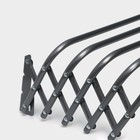 Сушилка для белья настенная, 120 см, серая - Фото 2