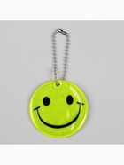 Светоотражающий элемент «Смайлик-улыбка», двусторонний, d=5 см, жёлтый - Фото 3