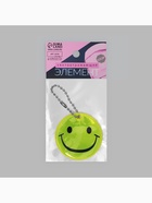 Светоотражающий элемент «Смайлик-улыбка», двусторонний, d=5 см, жёлтый - Фото 5