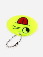 Светоотражающий элемент «Смайлик-язык», двусторонний, d=5 см, жёлтый - Фото 3