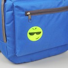 Светоотражающие наклейки «Смайлы», d=5 см, 4 шт. на листе, жёлтые - Фото 2