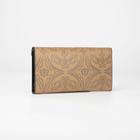 Кошелёк женский, вкладыш для карт на кнопке, цвет кофе - Фото 2