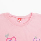 Пижама для девочки, рост 140 см, цвет светло-розовый CAJ 5315 - Фото 3