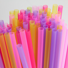 Трубочки одноразовые для напитков, 21 см, d=5 мм, МИКС, 100 шт. - Фото 2