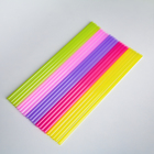 Трубочки одноразовые для напитков, 21 см, d=5 мм, МИКС, 100 шт. - Фото 3