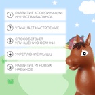 Попрыгун ZABIAKA «Лошадка», 63 х 28 х 50 см - Фото 3