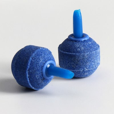 Распылитель воздуха кварцевый, 37×20 мм, синий