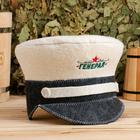 Шапка для бани Фуражка "Генерал" - Фото 1