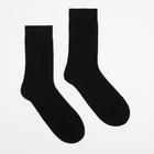 Носки шерстяные мужские С187(С) цвет чёрный, р-р 25 - Фото 1