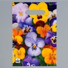 Пакет «Анютины глазки» new, полиэтиленовый с вырубной ручкой, 30 мкм 20×30 см - Фото 2