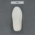 Стельки для обуви, дышащие, массажные, 35 р-р, пара, цвет белый - Фото 4