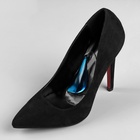 Супинаторы для обуви, амортизирующие, силиконовые, S (35-37 р-р), пара, прозрачные/голубые - Фото 4