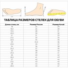 Супинаторы для обуви, амортизирующие, силиконовые, S (35-37 р-р), пара, цвет прозрачный/голубой - Фото 7