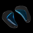 Супинаторы для обуви, амортизирующие, силиконовые, L (36-38 р-р), пара, цвет прозрачный/голубой - Фото 3