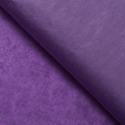 Бумага упаковочная тишью, сиреневая, 50 см × 66 см