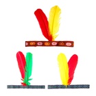 Карнавальная повязка «Индеец», МИКС - Фото 4