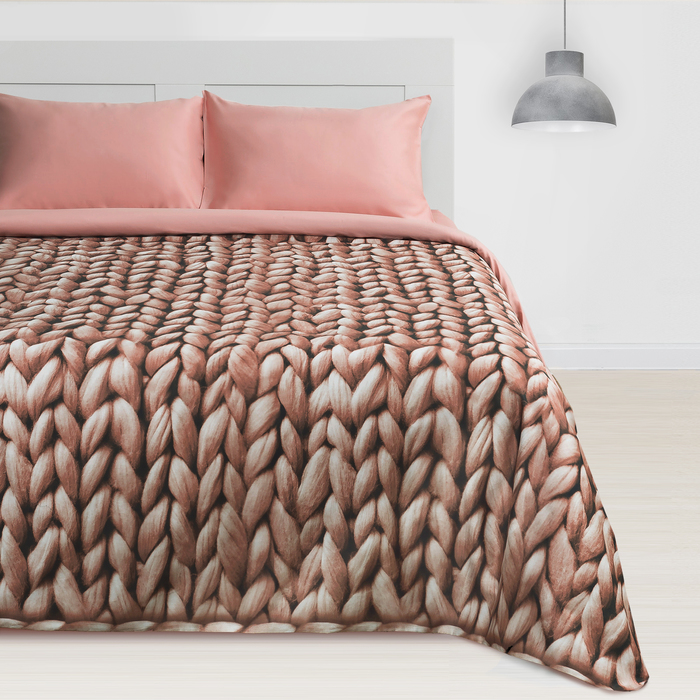 Постельное бельё "Этель" Дуэт Мягкие сны (вид 1) 143 х 215 см - 2 шт, 240*220 см, 50 х 70 см - 2 шт, мако-сатин, 128 г/м² - Фото 1