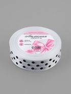 Лента атласная «Горошек», 25 мм, 23±1 м, белая №001 - Фото 5