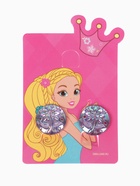 Серьги клипсы детские Выбражулька «Семицветик», МИКС - Фото 5