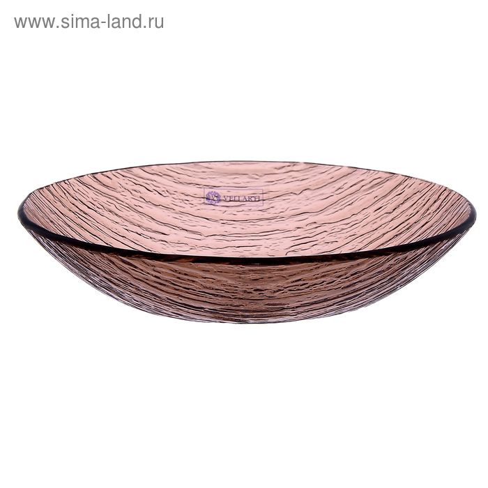 Тарелка 20 см, цвет бронзовый - Фото 1