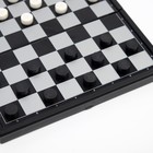 Шашки классические «Игра началась», магнитные, компактные 13×13 см - Фото 3