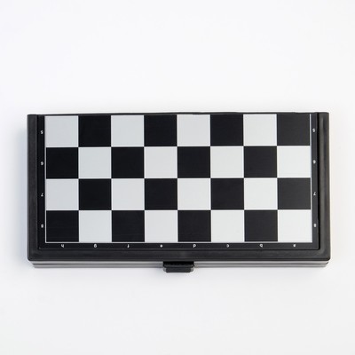 Шашки классические «Игра началась», магнитные, компактные 13×13 см