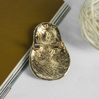 Брошь «Матрешка», цветная в золоте - Фото 2