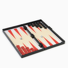 Шахматы классические «Зук» 3 в 1, с шашками и нардами, магнитная доска 24.5×24.5 см - Фото 3