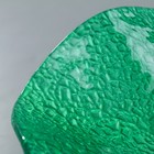 Блюдо 2-ярусное 30×21 см, цвет зелёный, подарочная упаковка, основание МИКС - Фото 4