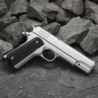 Пистолет страйкбольный "Galaxy" Colt 1911, серебристый, кал. 6 мм - фото 3701798