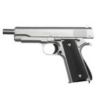 Пистолет страйкбольный "Galaxy" Colt 1911, серебристый, кал. 6 мм - Фото 5