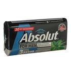 Крем-мыло Absolut For Men «Лемонграсс и мята», антибактериальное, 90 г - Фото 1