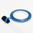 Лента клеевая для декора «Блёстки», 0,3 см, 10 м, цвет синий - Фото 1