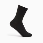 Носки детские, цвет чёрный, размер 20-22 - фото 25024646