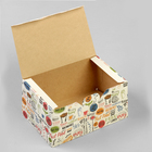 Упаковка для куриных крыльев и наггетсов с печатью "Enjoy", 15 х 9,1 х 7 см - Фото 2