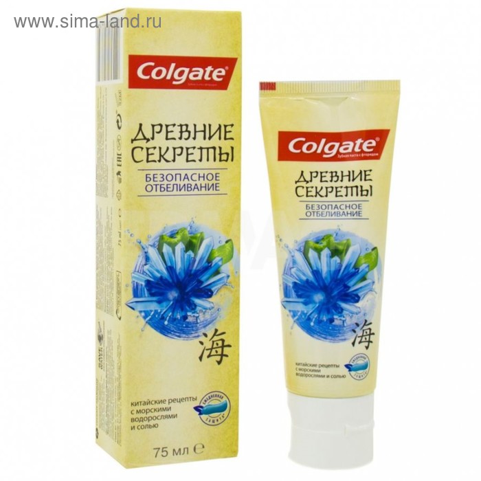 Зубная паста Colgate «Древние Секреты», безопасное отбеливание, 75 мл - Фото 1