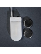 Гирлянда «Нить» 5 м роса, IP20, серебристая нить, 50 LED, батарейки CR2032×2 (в комплекте), свечение фиолетовое - Фото 10
