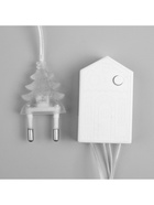 Гирлянда «Нить» 4 м с насадками «Колокольчик», IP20, прозрачная нить, 20 LED, свечение белое, 8 режимов, 220 В - фото 7077095 Гирлянда «Нить» 4 м с насадками «Колокольчик», IP20, прозрачная нить, 20 LED, свечение белое, 8 режимов, 220 В - фото 7077095