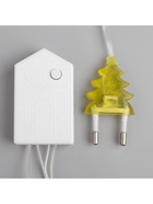 Гирлянда «Нить» 4 м с насадками «Колокольчик», IP20, прозрачная нить, 20 LED, свечение тёплое белое, 8 режимов, 220 В 2388631 - фото 319928680