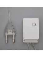 Гирлянда «Нить» 4 м с насадками «Фонарик», IP20, прозрачная нить, 20 LED, свечение тёплое белое, 8 режимов, 220 В 2388634 - фото 319928687