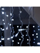 Гирлянда «Бахрома» 3 × 0.9 м, IP44, УМС, прозрачная нить, 232 LED, свечение белое, 220 В - Фото 8