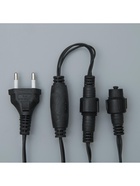 Гирлянда «Бахрома» 3 × 0.9 м, IP44, УМС, тёмная нить, 232 LED, свечение тёплое белое, 220 В - Фото 9